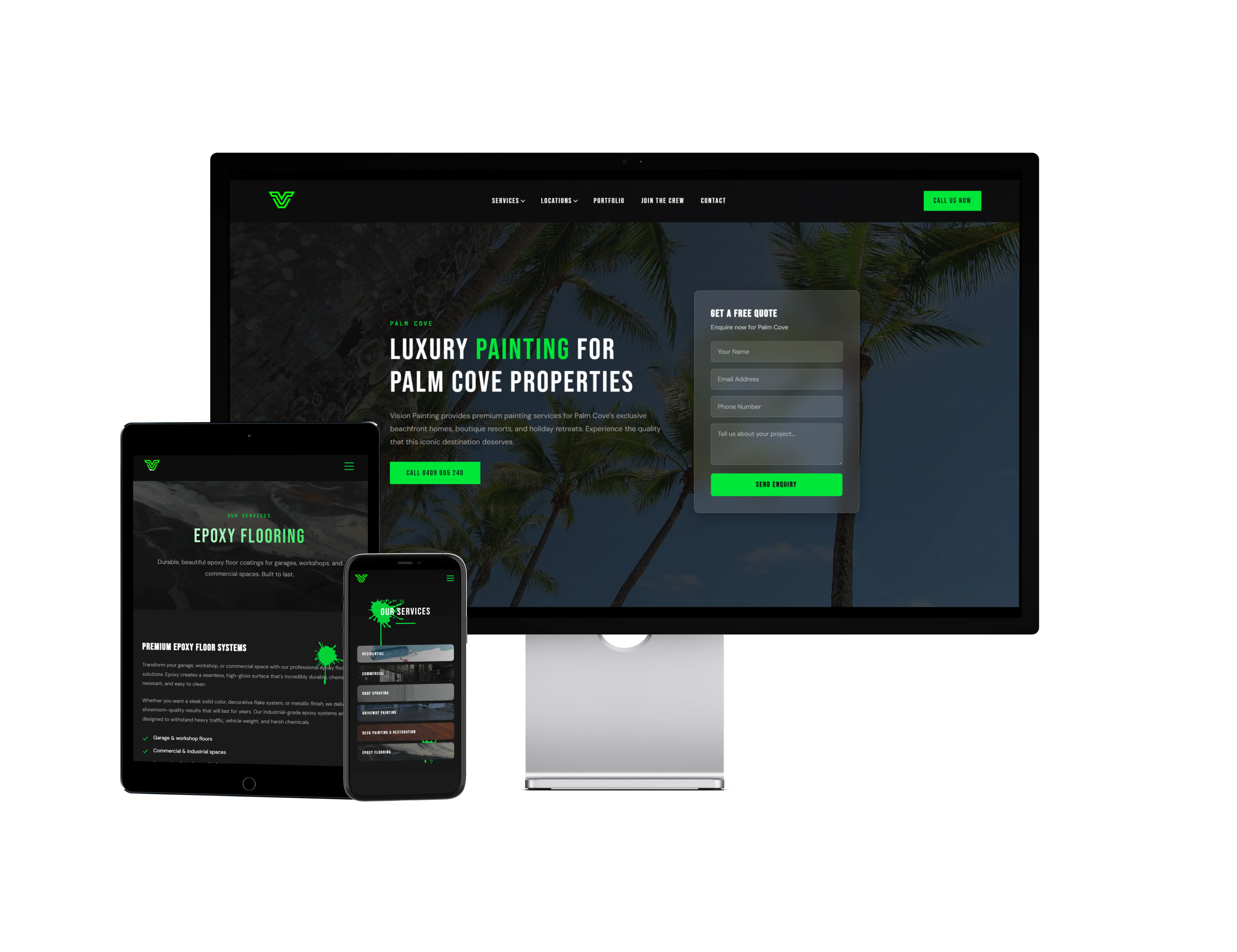 Vision Painting Website